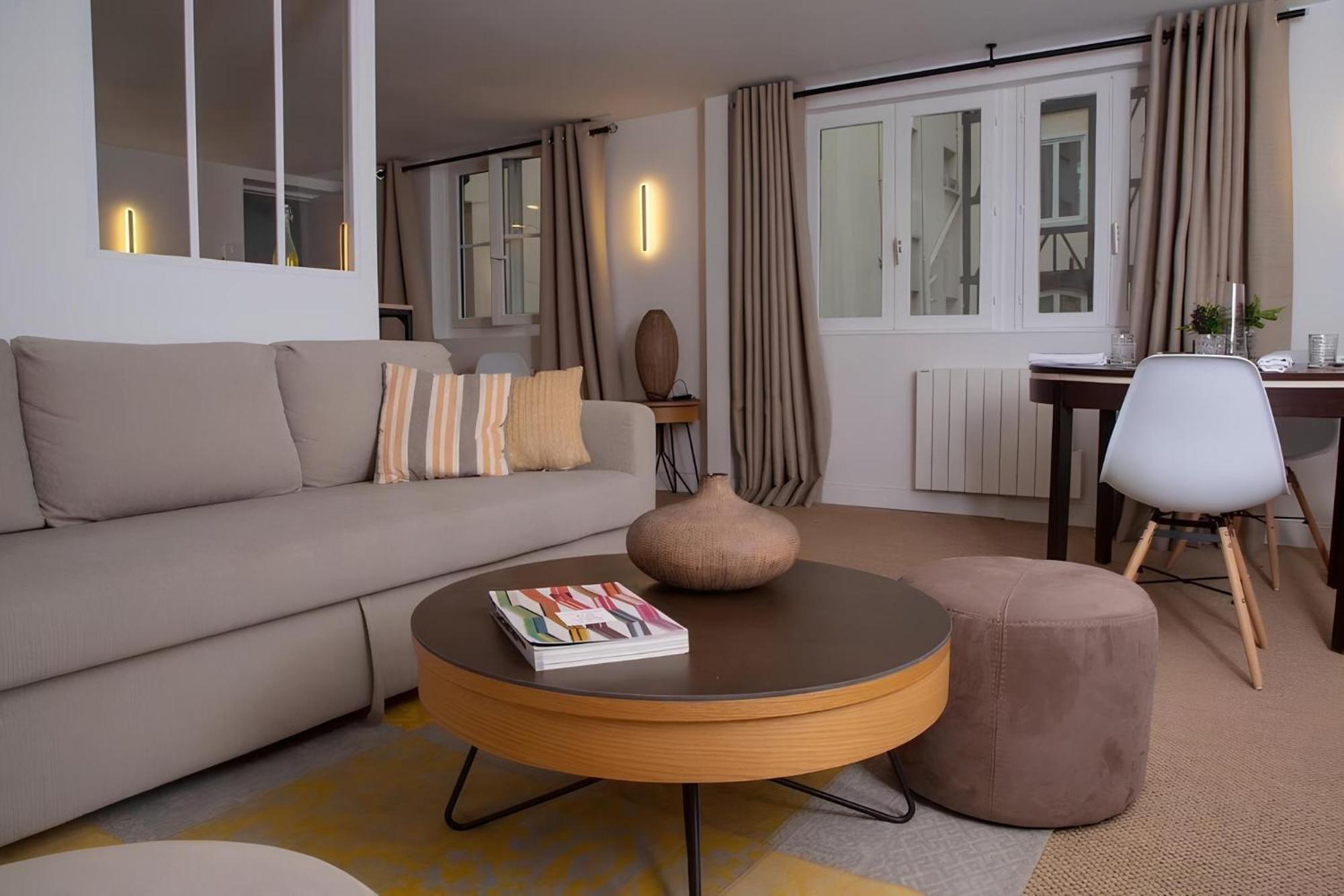 Fontenelle Appartement Calme Et Lumineux Rouen, Cathedrale "Menage & Linge Inclus " Exteriér fotografie